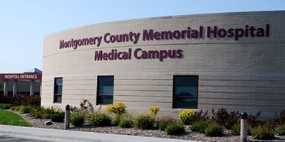 Montgomery County Memorial Hospital in Red Oak.